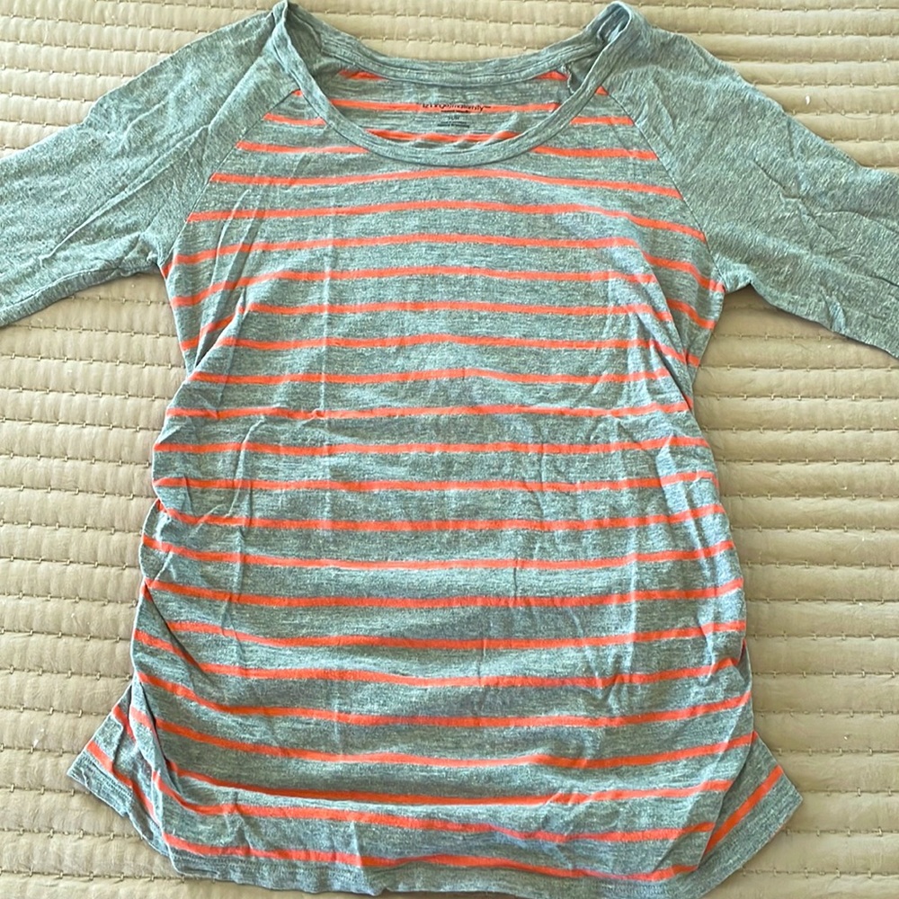 Striped Maternity Shirt